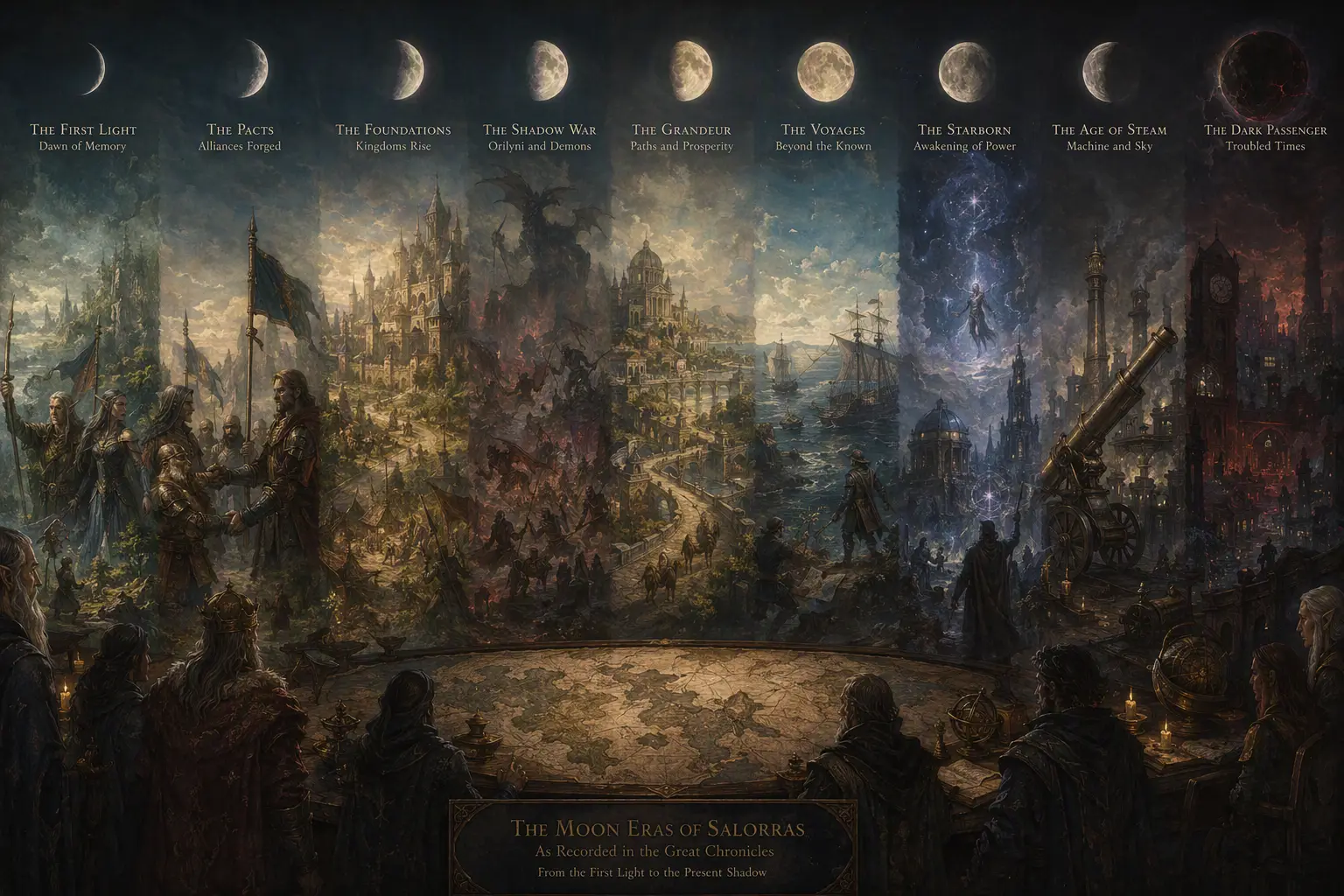 The Moon Eras