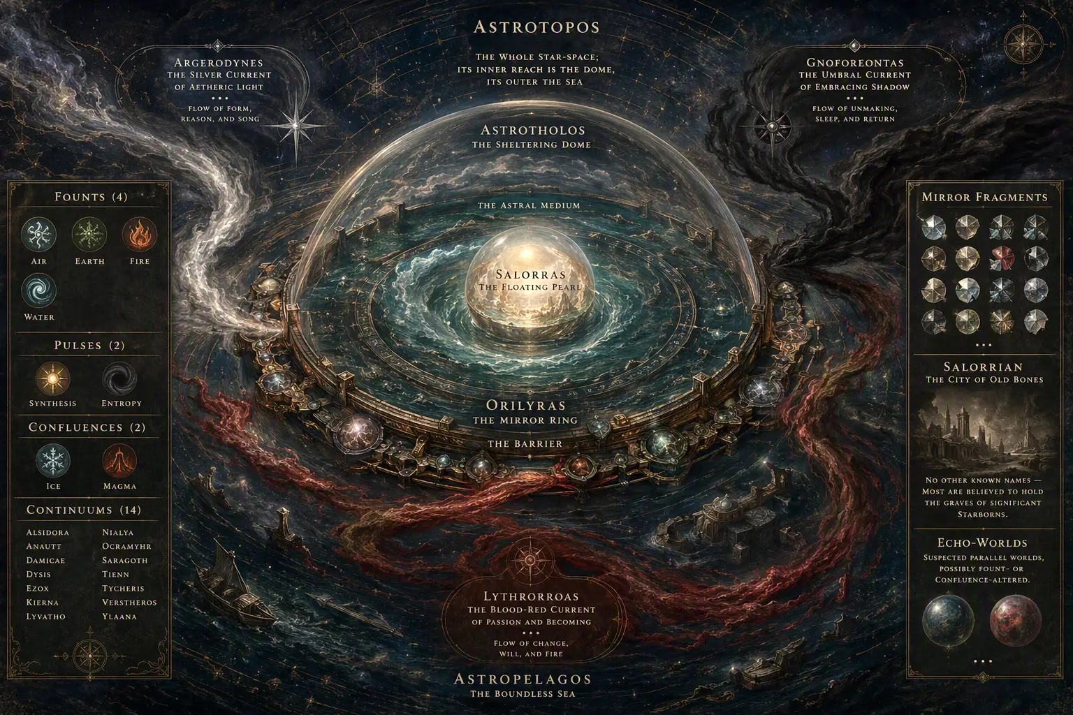 Salorras and the Metaphysical Fields of Existence