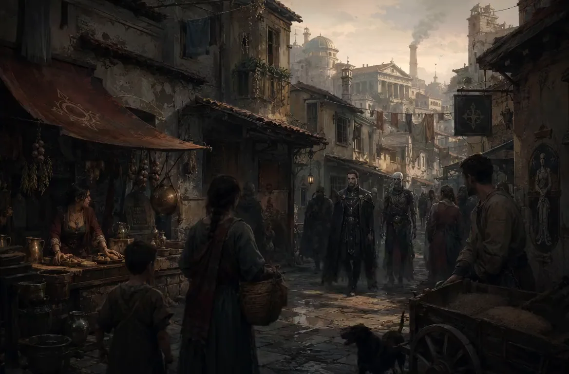 An Aged and Darkened City-State