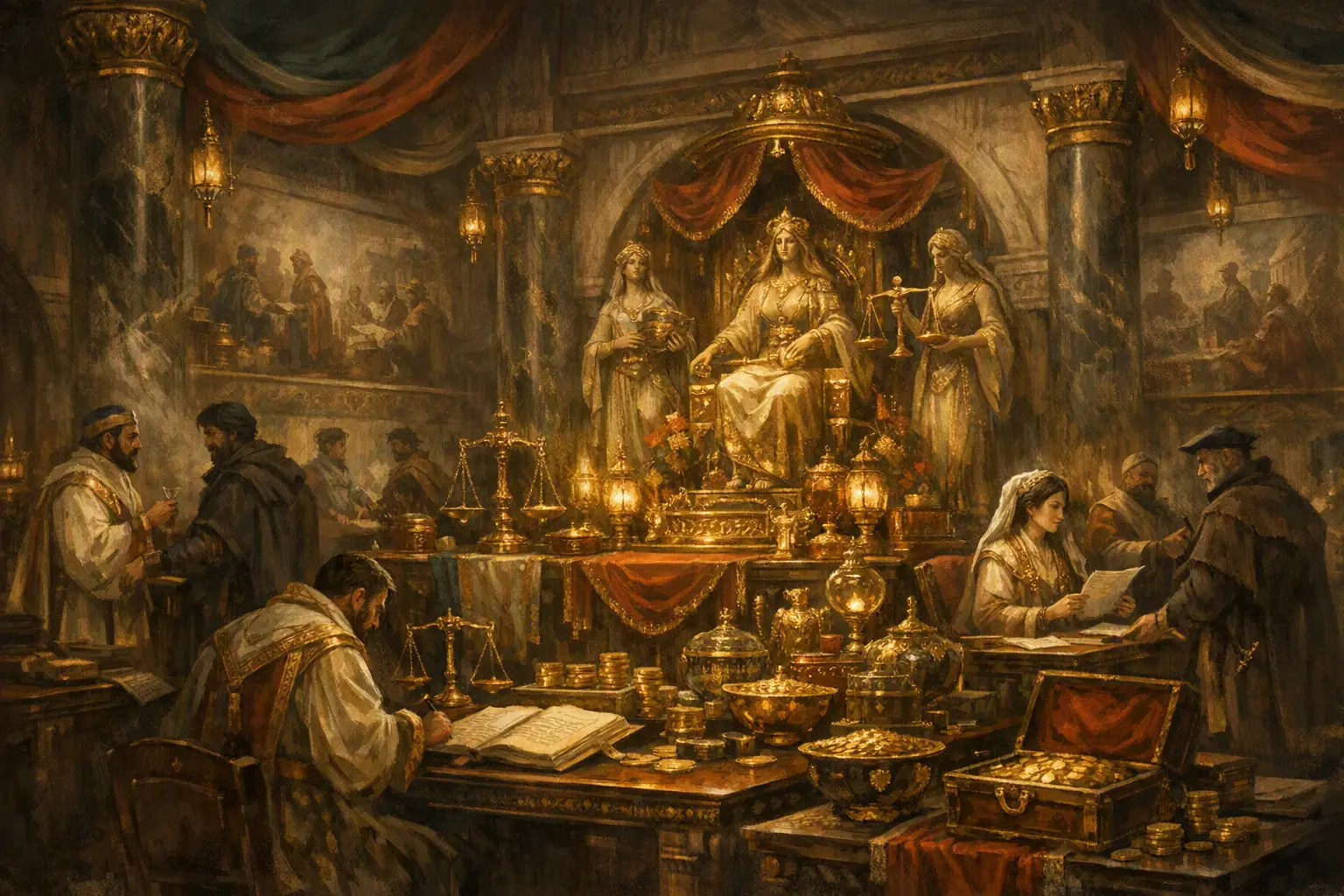 Clergy and Temples