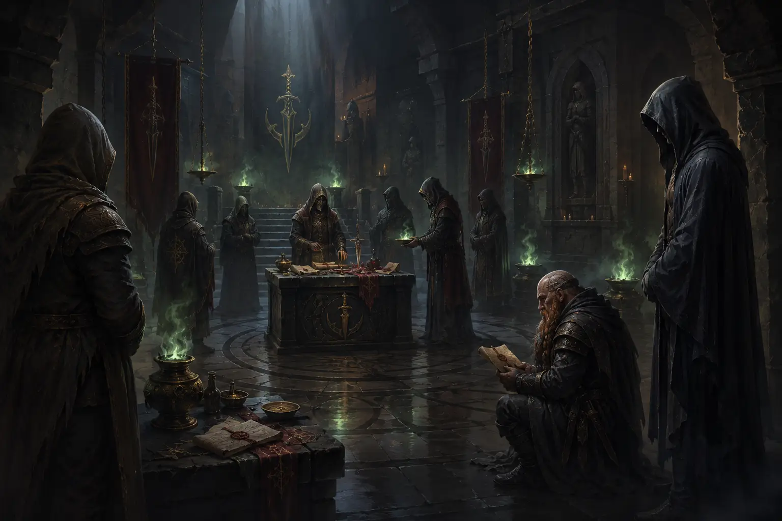 Clergy and Temples