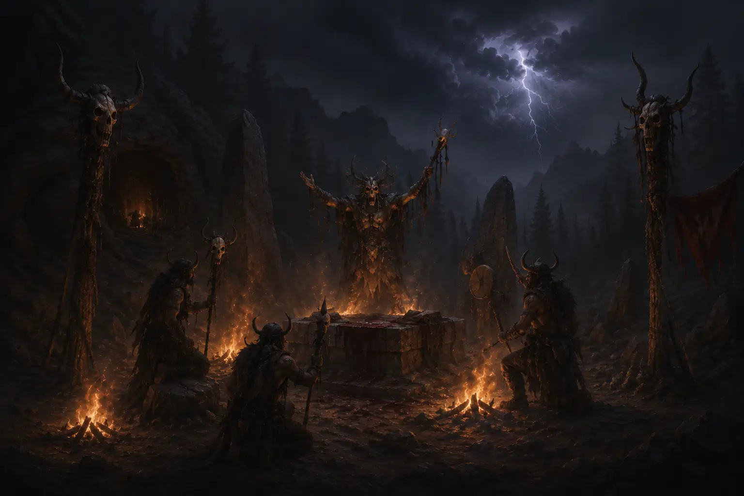 Clergy and Temples