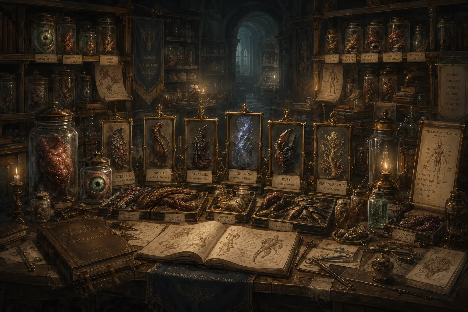 The Catalogue of Grafts
